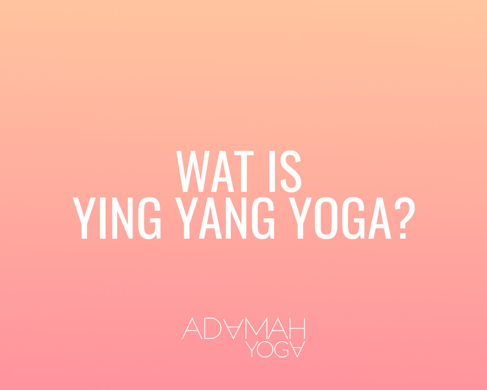 Wat is Ying Yang Yoga?